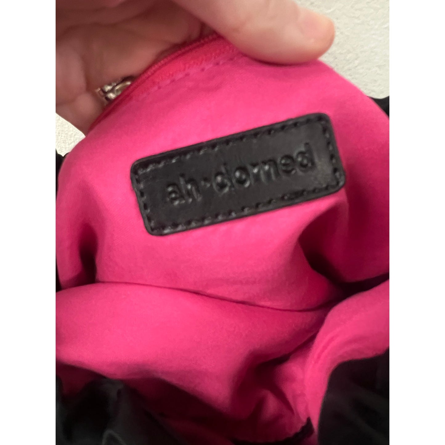 Ah Dorned Black Hand Bag