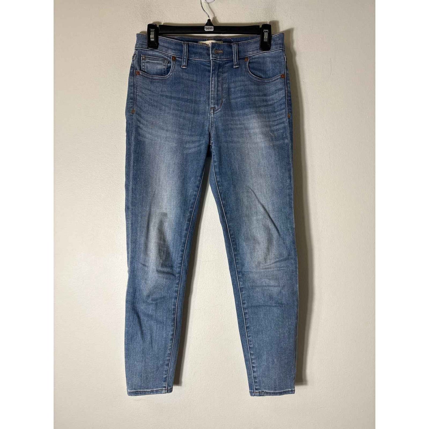 Madewell "High Riser Crop" Blue Jeans sz 27