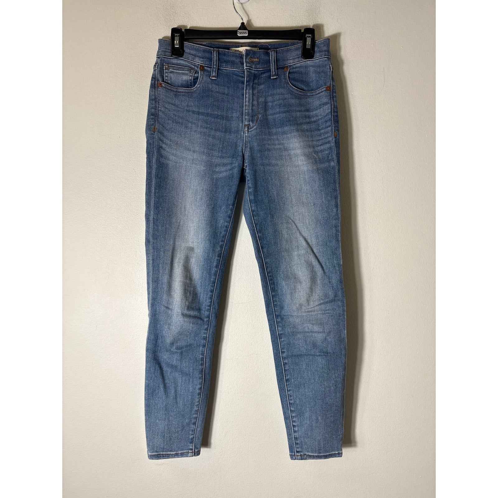 Madewell "High Riser Crop" Blue Jeans sz 27