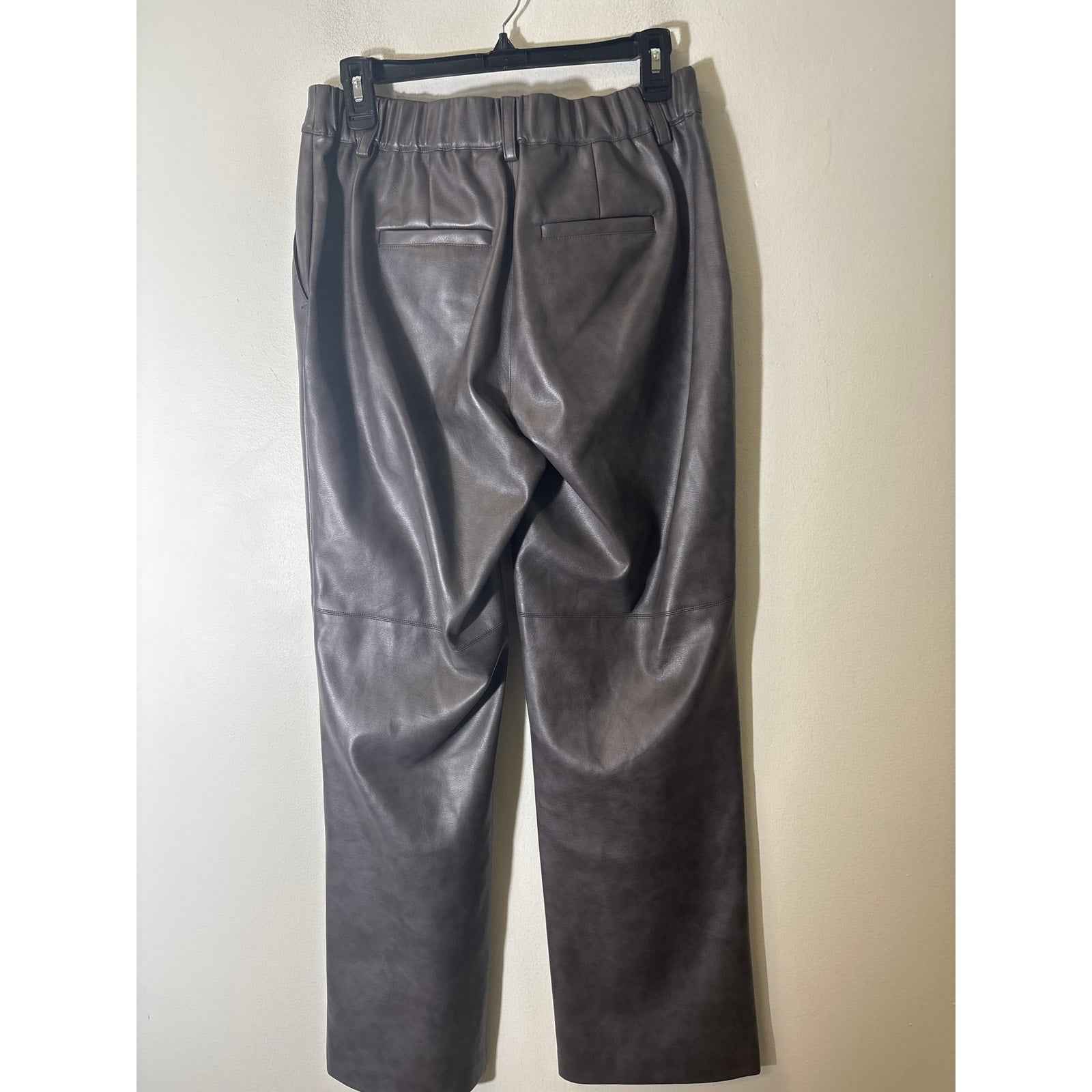 Brochu Walker Brown Faux Leather Pants Sz M