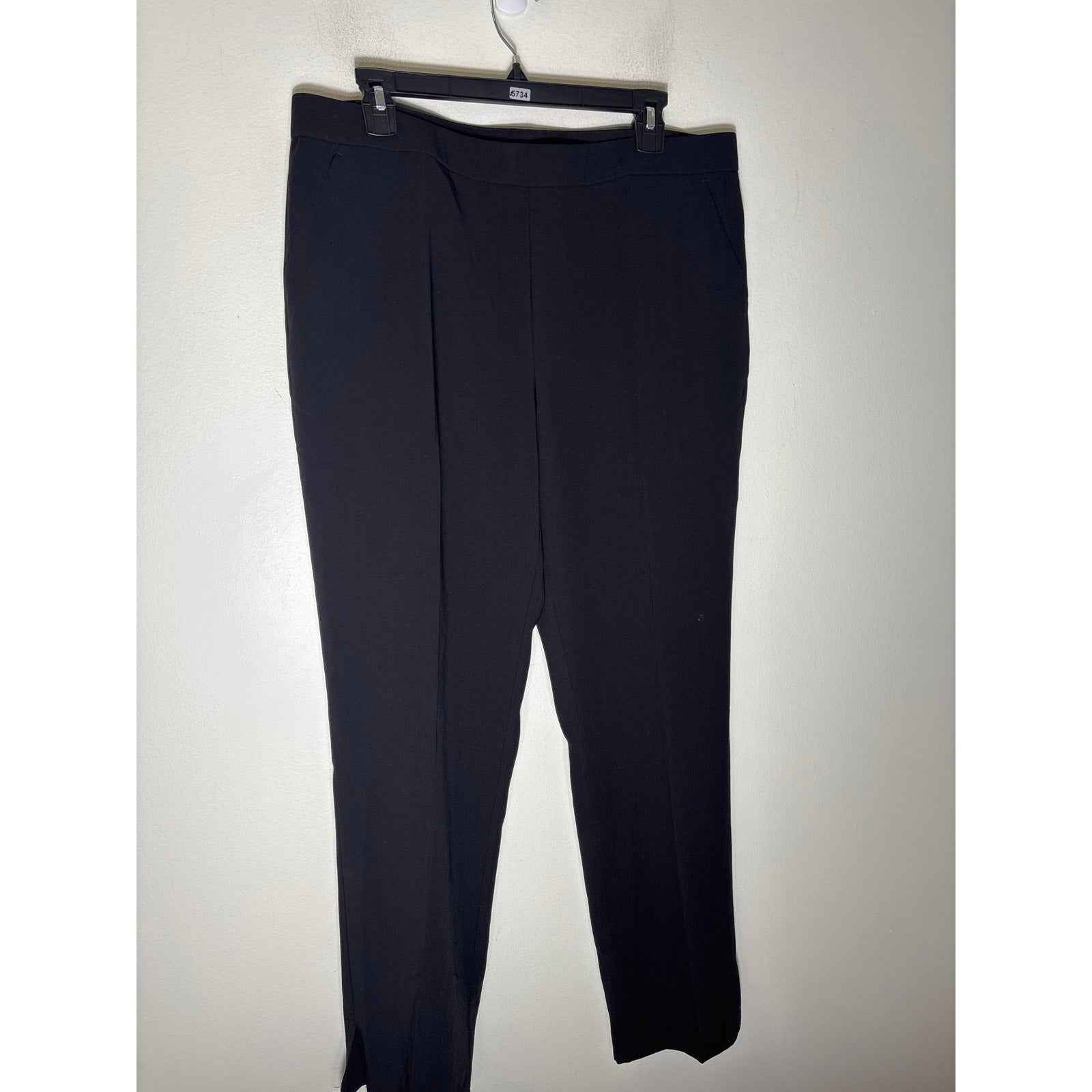 NWT Peace of Cloth Black 29" Inseam Pant Sz L