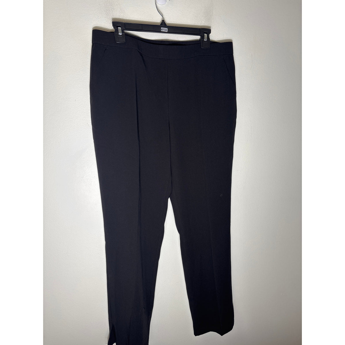 NWT Peace of Cloth Black 29" Inseam Pant Sz L