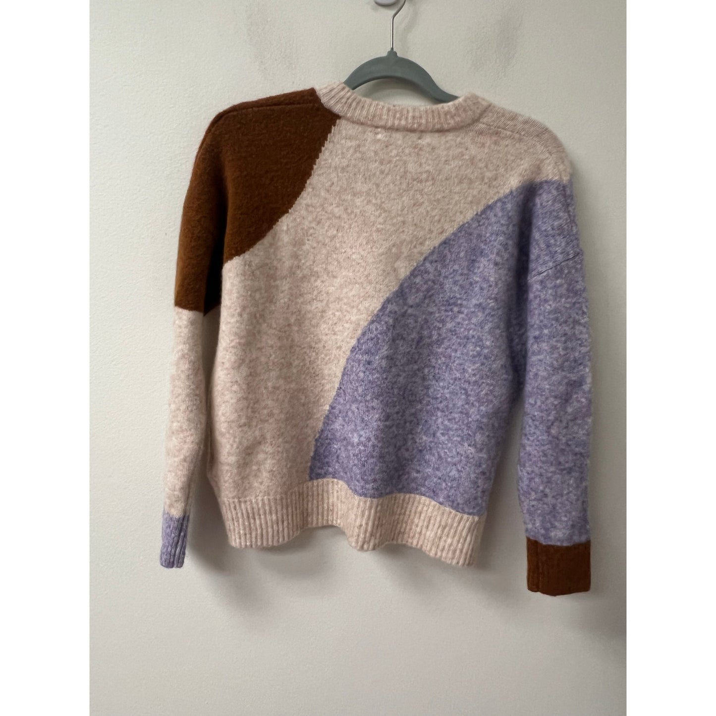 Madewell Color Block Sweater Sz XXS