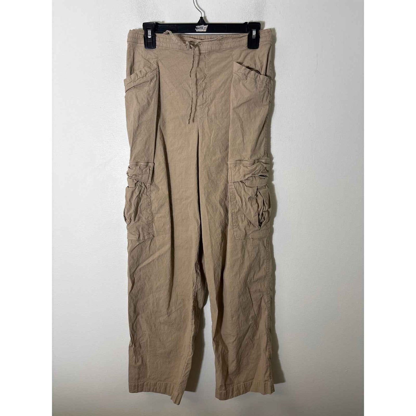 AThleta Khaki Pull On Cargo Pants Sz XS