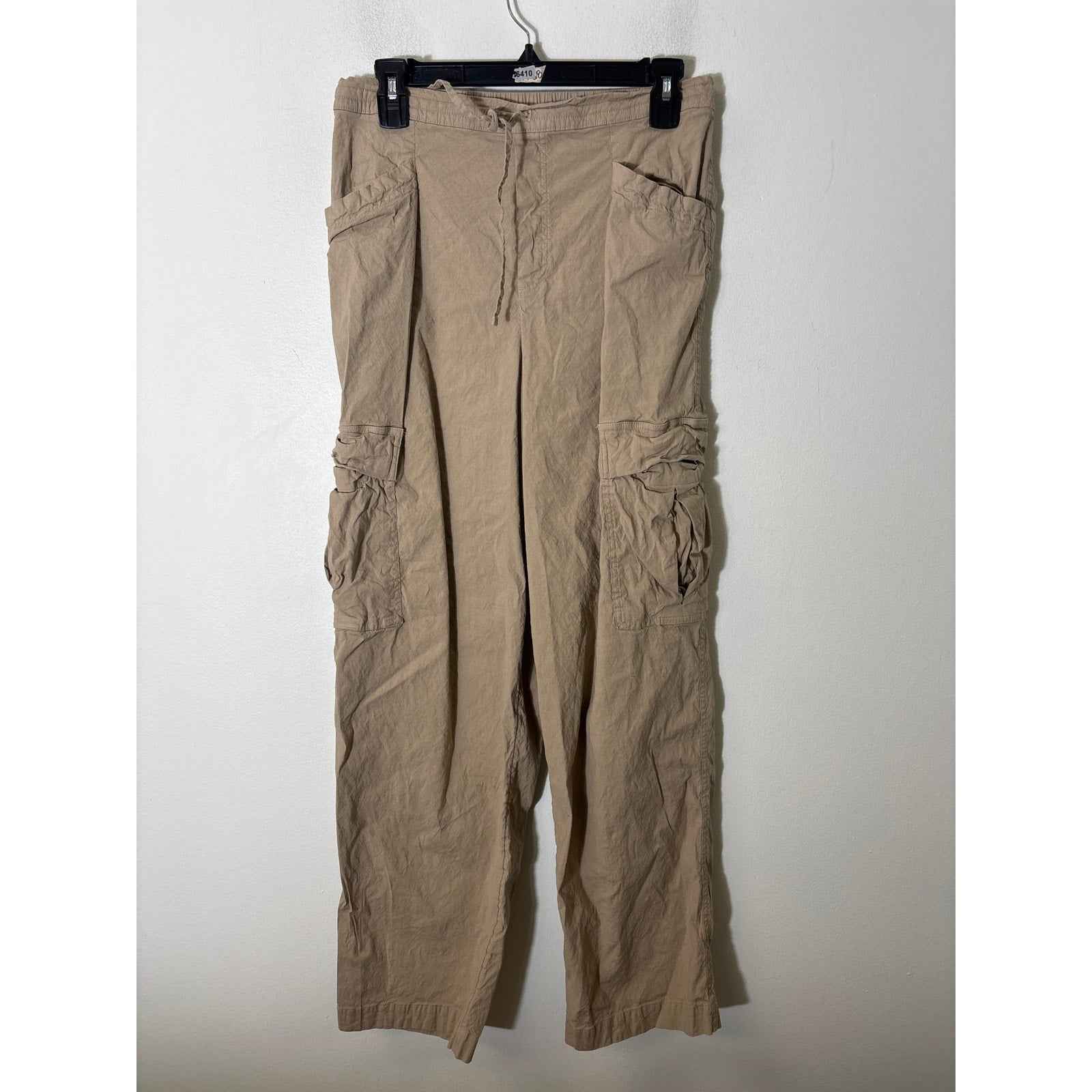 AThleta Khaki Pull On Cargo Pants Sz XS