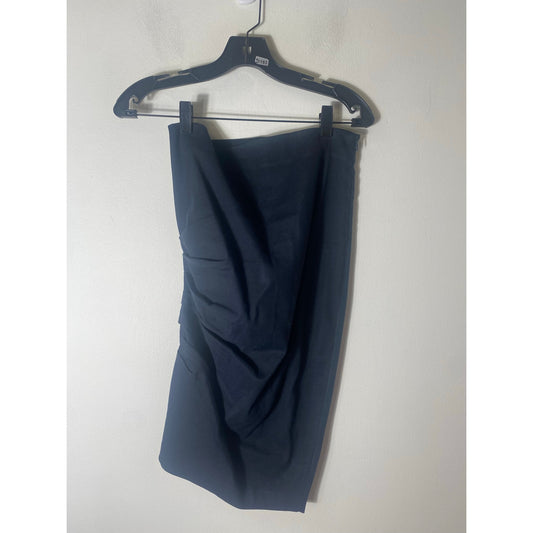 jarbo Black Ruched Body con Stapless Mini Dress Sz 36