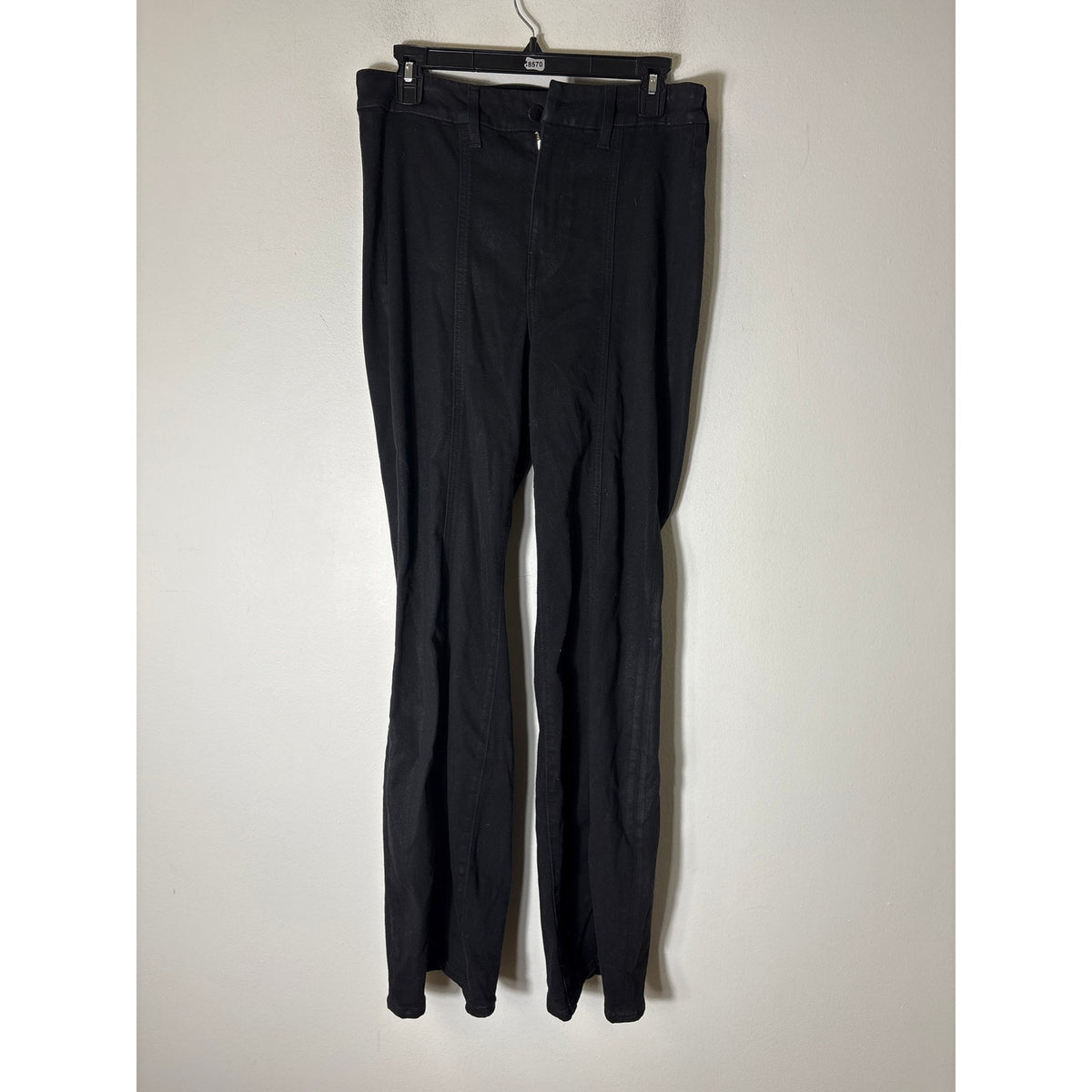 Fidelity Black Harlowe High Full Jeans Sz 30