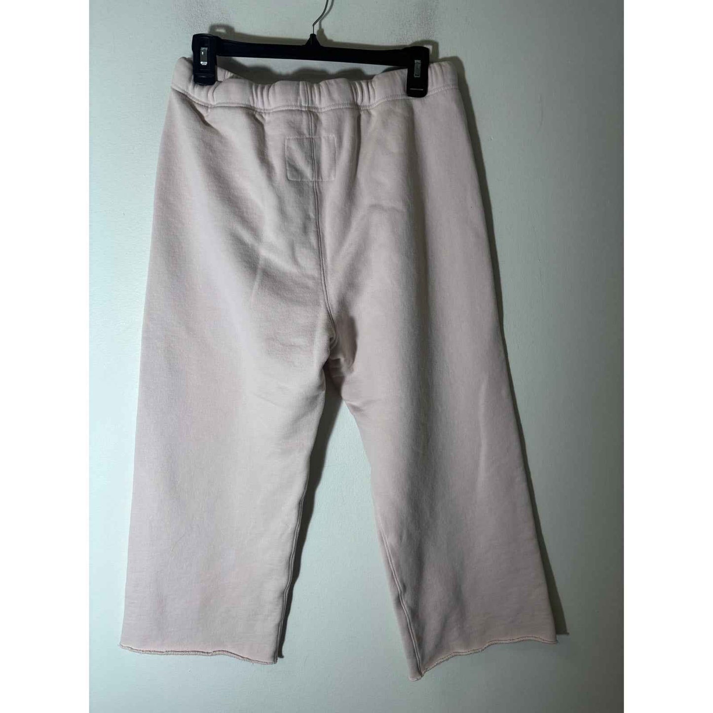 Frank & Eileen Pink Cropped Sweat Pants Sz L