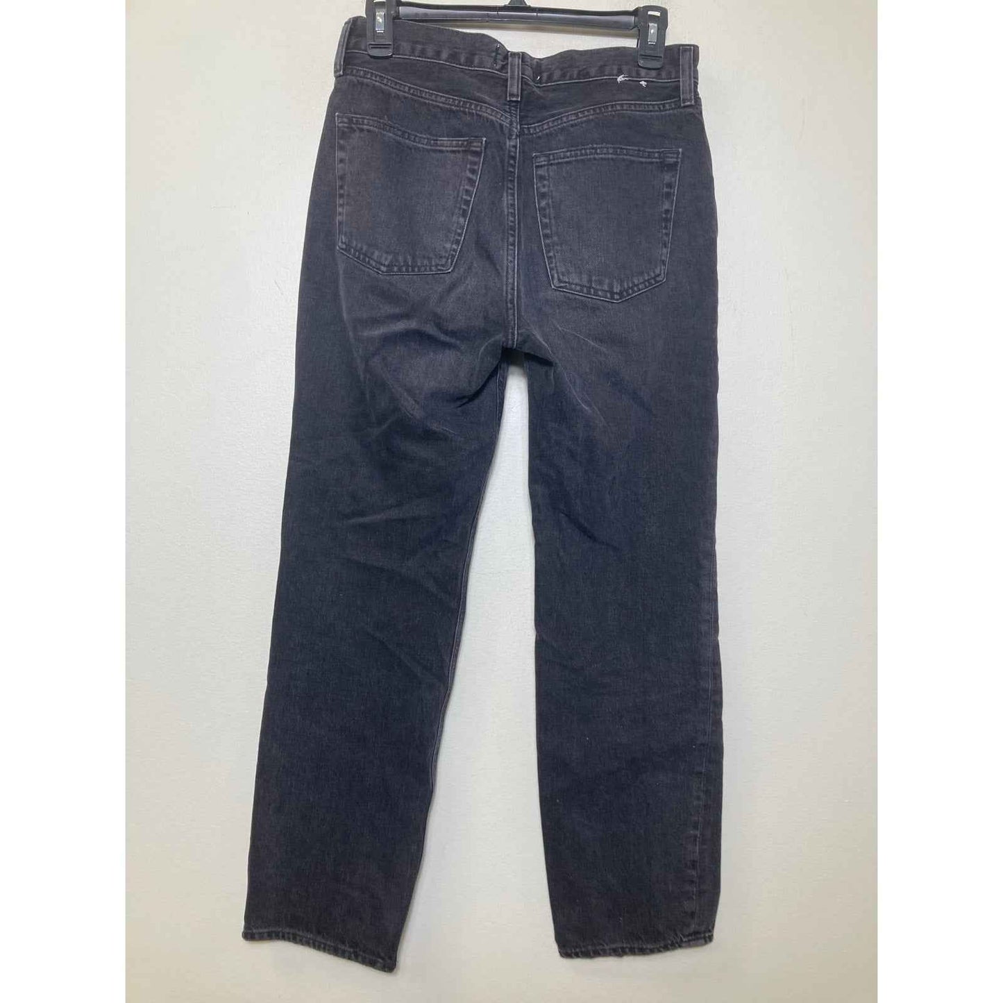 AGOLDE Black Straight Leg Denim Jeans sz 26
