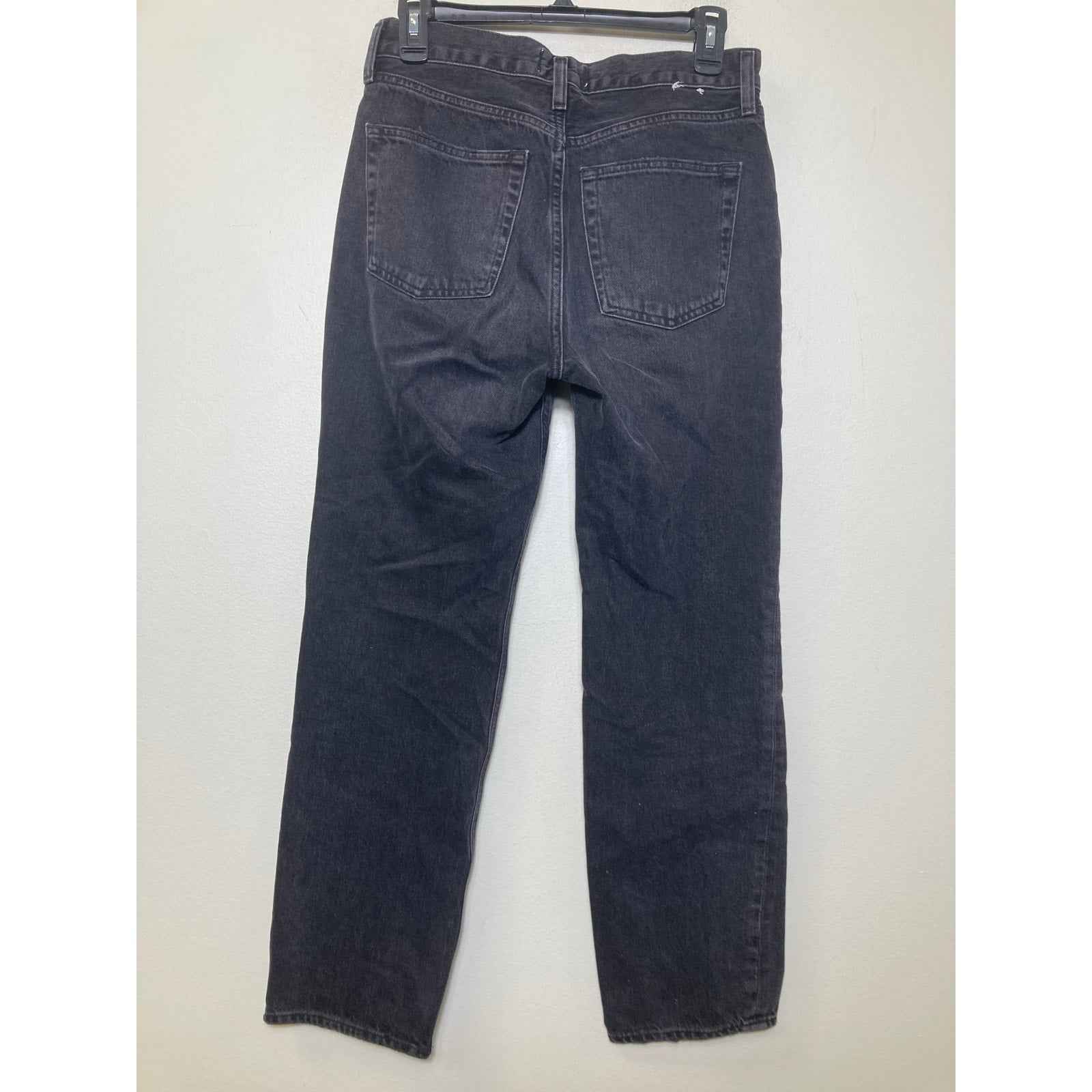 AGOLDE Black Straight Leg Denim Jeans sz 26
