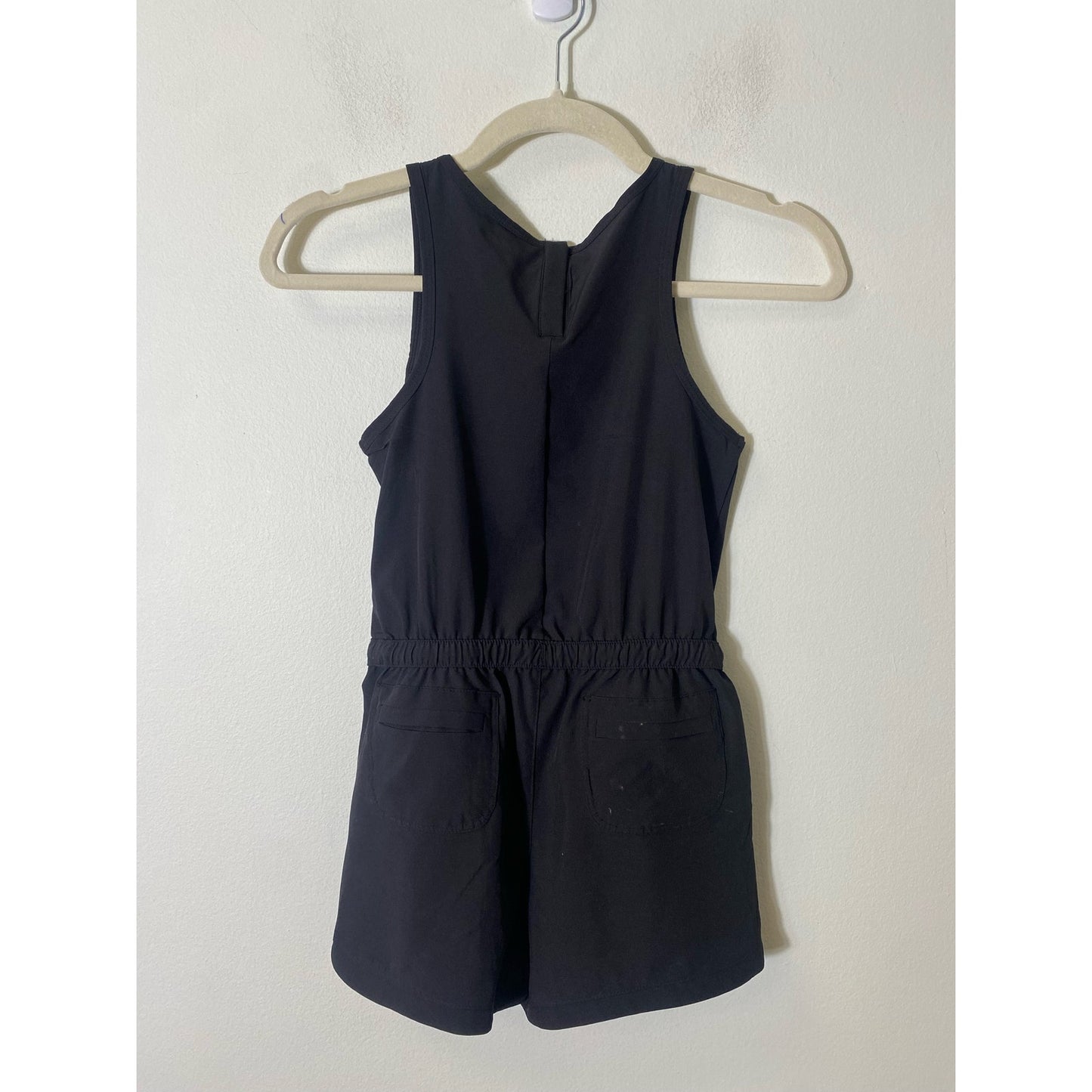 Girl's Avia Black Sleeveless Athletic Shorts Jumper Sz 6X