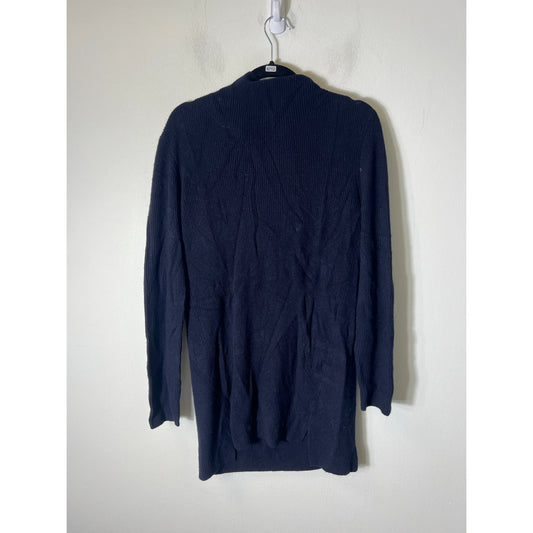 Charli Black Long Sleeve Mock Neck Knit Mini Dress Sz S