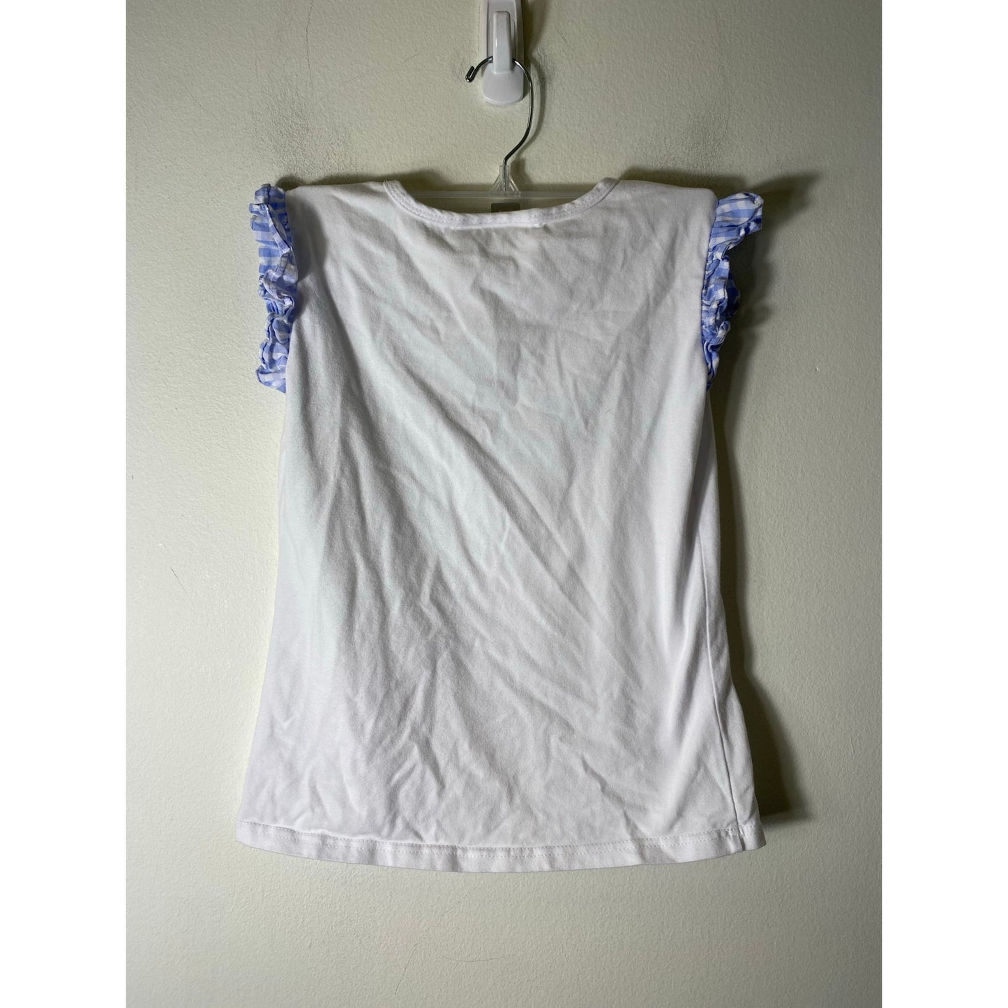 Classic Whimsy Girls Blue and White Gingham Skirt Set, Top and Bottom Sz 12