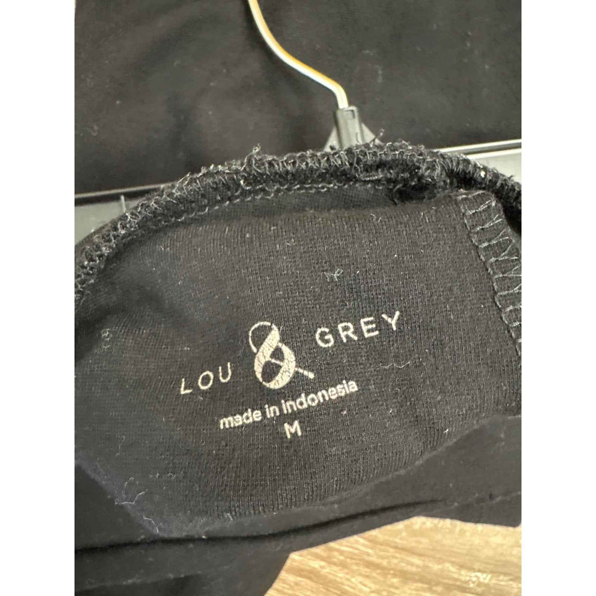 Lou & Grey Black Cottong Leggins Sz M
