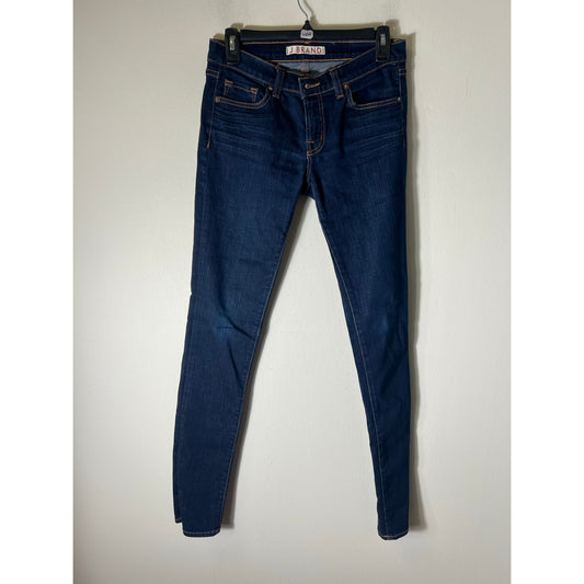 J. Brand Blue Petite Pencil Leg Blue Jeans Sz 27