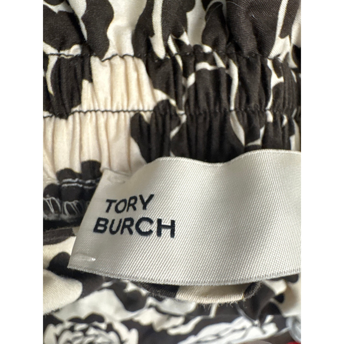 Tory Burch Rose Black/Brown/Yellow Colorblock Maxi Skirt Sz M