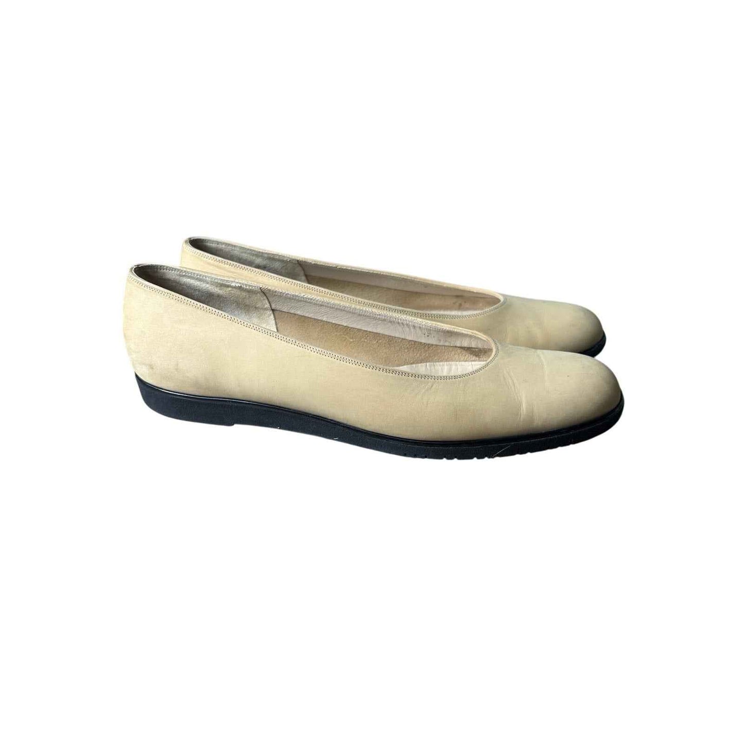 Salvatore Ferragamo Nude Flat Shoes Sz 9