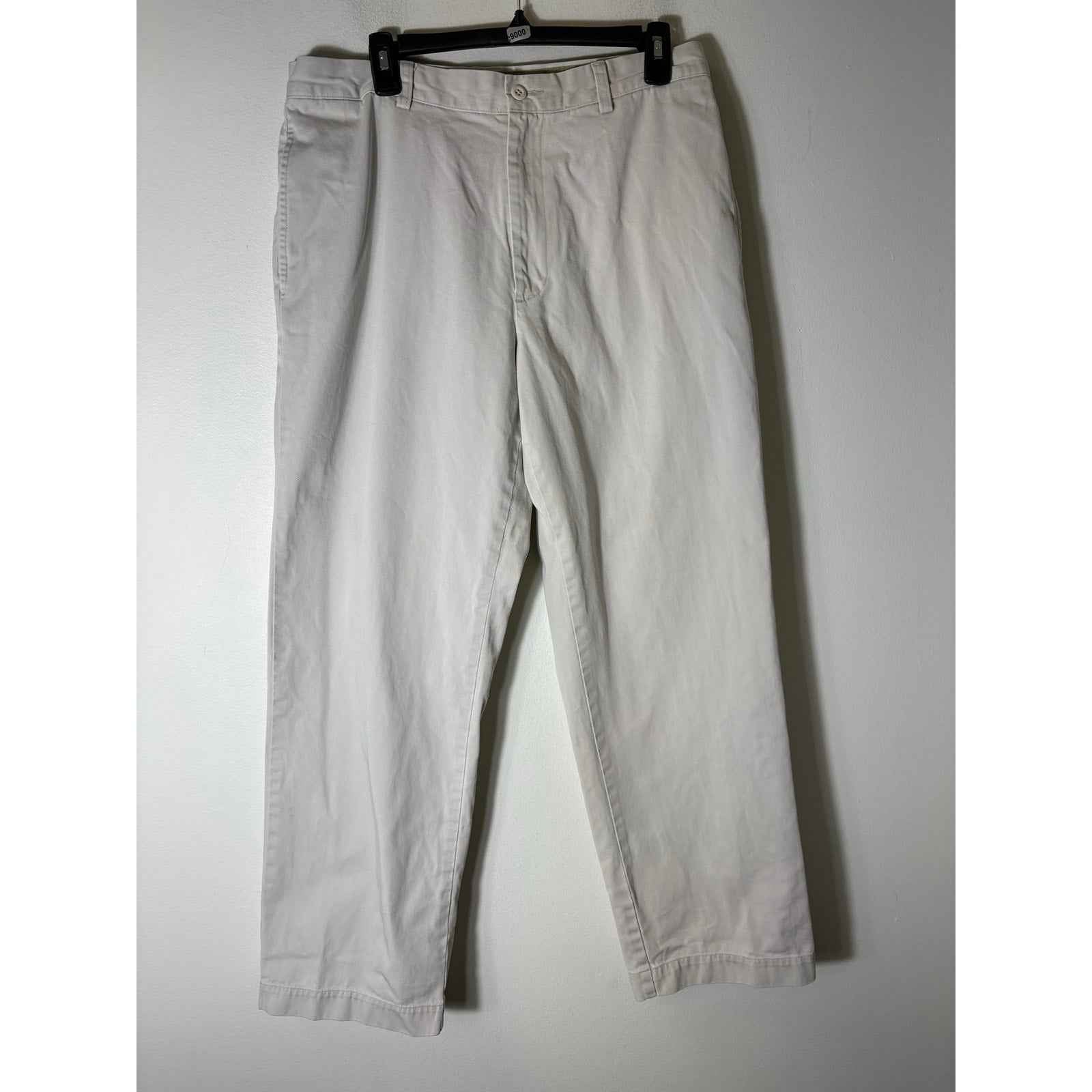 Men's J. Crew Stone Flat Front Cotton Chinos Sz 34x30