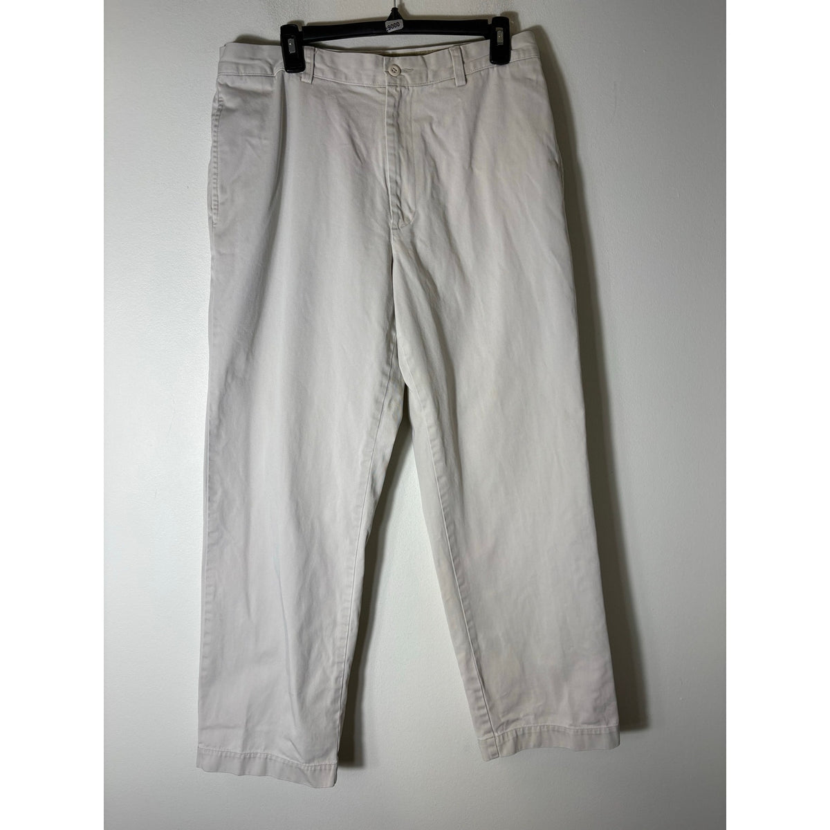 Men's J. Crew Stone Flat Front Cotton Chinos Sz 34x30