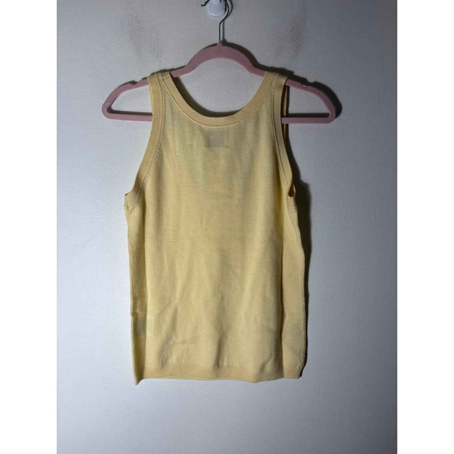 NWT Posse Finley Butter Yellow Tank Sz M