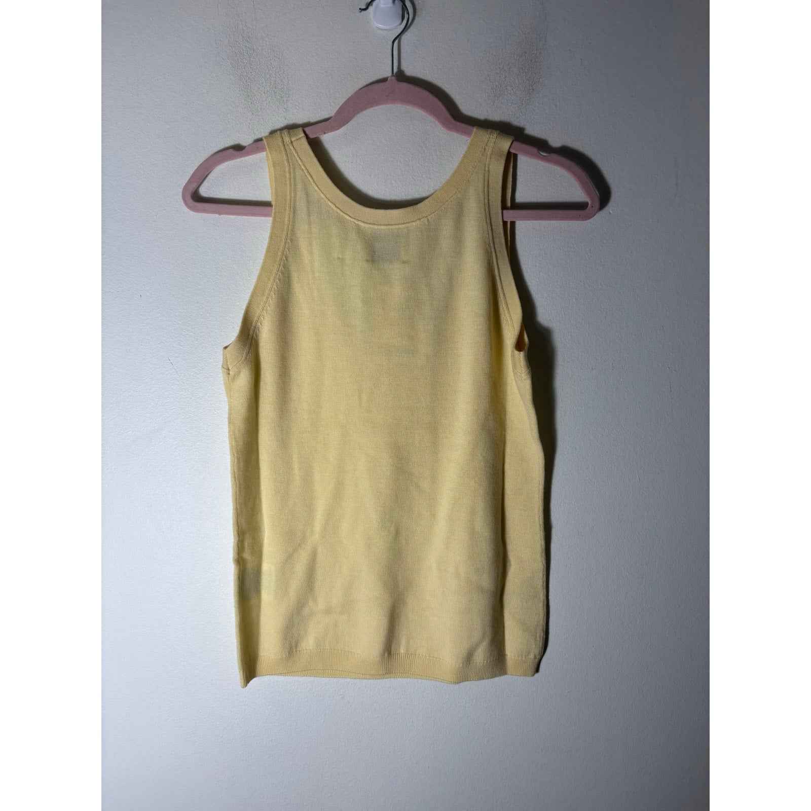 NWT Posse Finley Butter Yellow Tank Sz M
