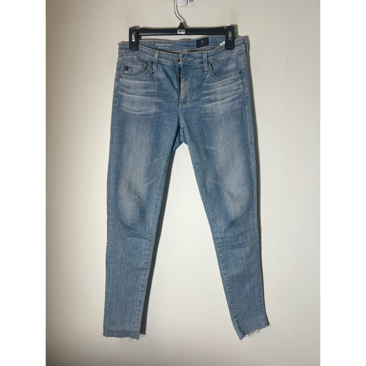 Adriano Goldschmied Light Blue "The Legging Ankle Jean" Sz 26R