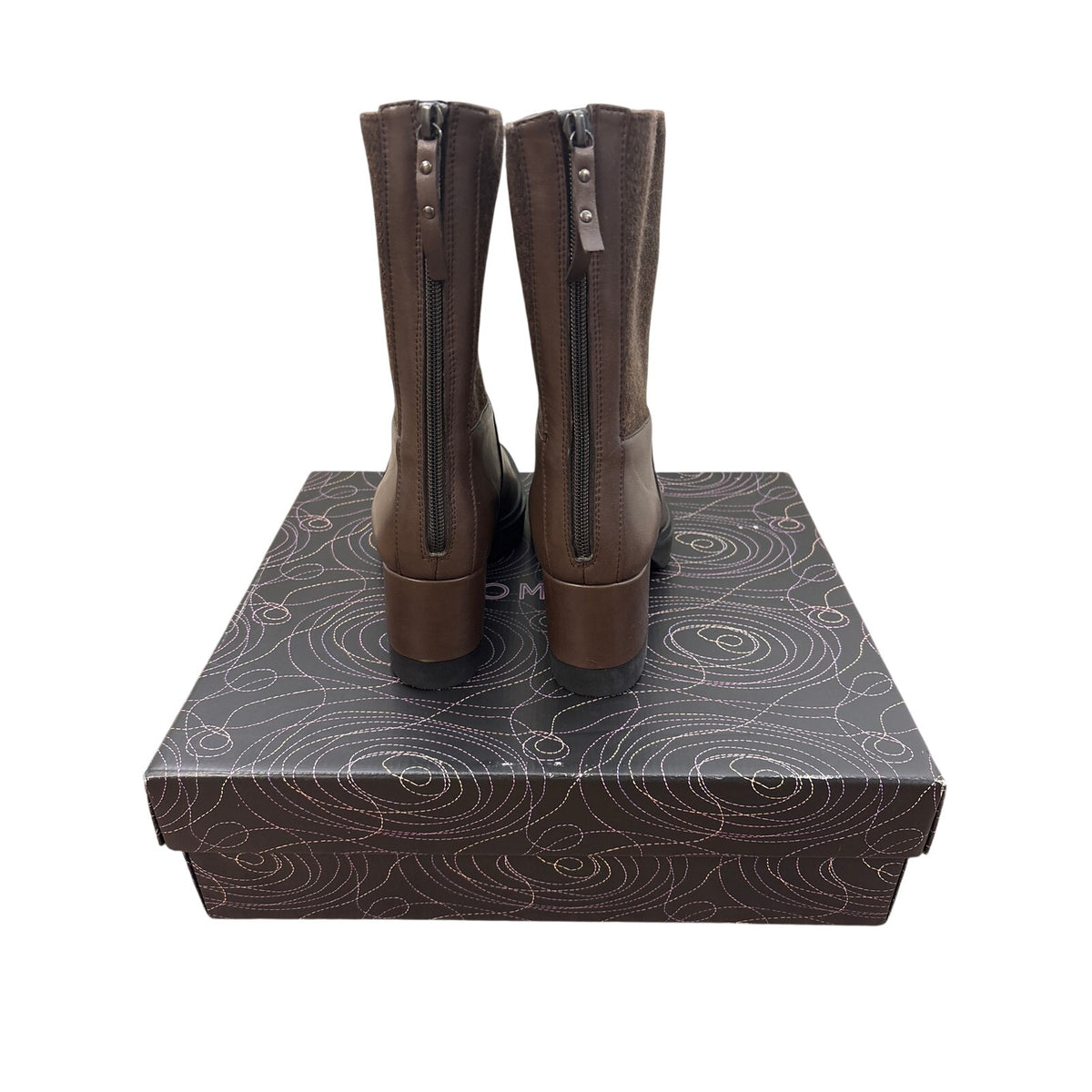NIB Homers Orvieto Sanders Brown Boots Sz 39 (8.5)