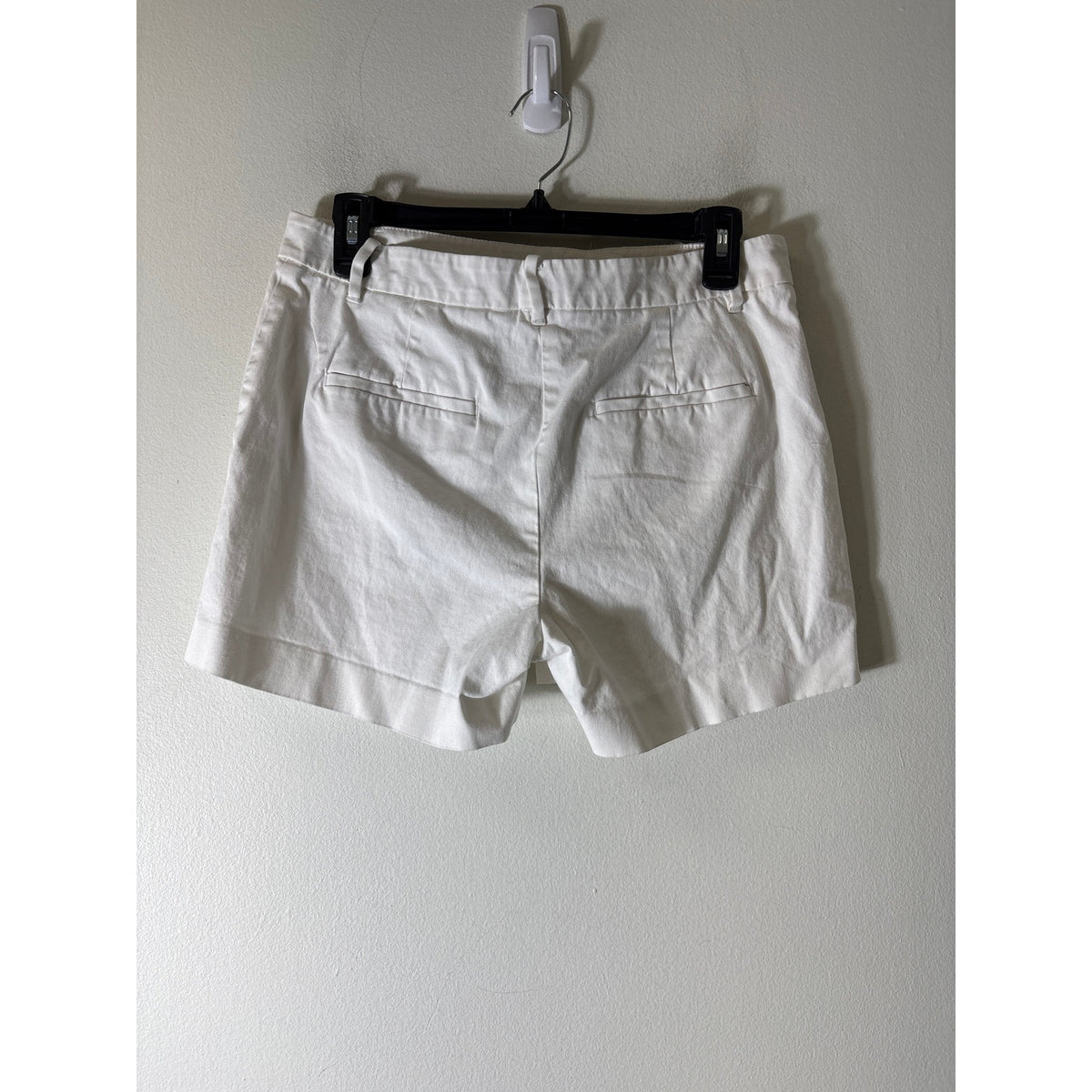 Ann Taylor Cotton White Short Shorts Sz 6