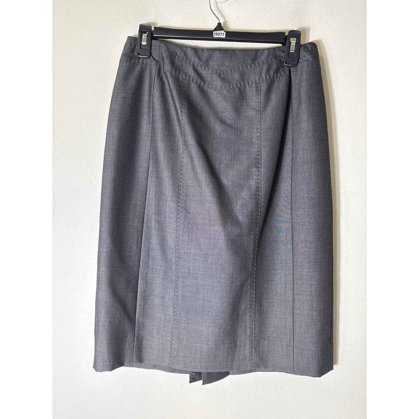 Carlisle Gray Pencil Skirt Sz 4