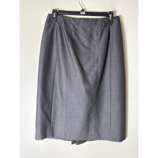 Carlisle Gray Pencil Skirt Sz 4