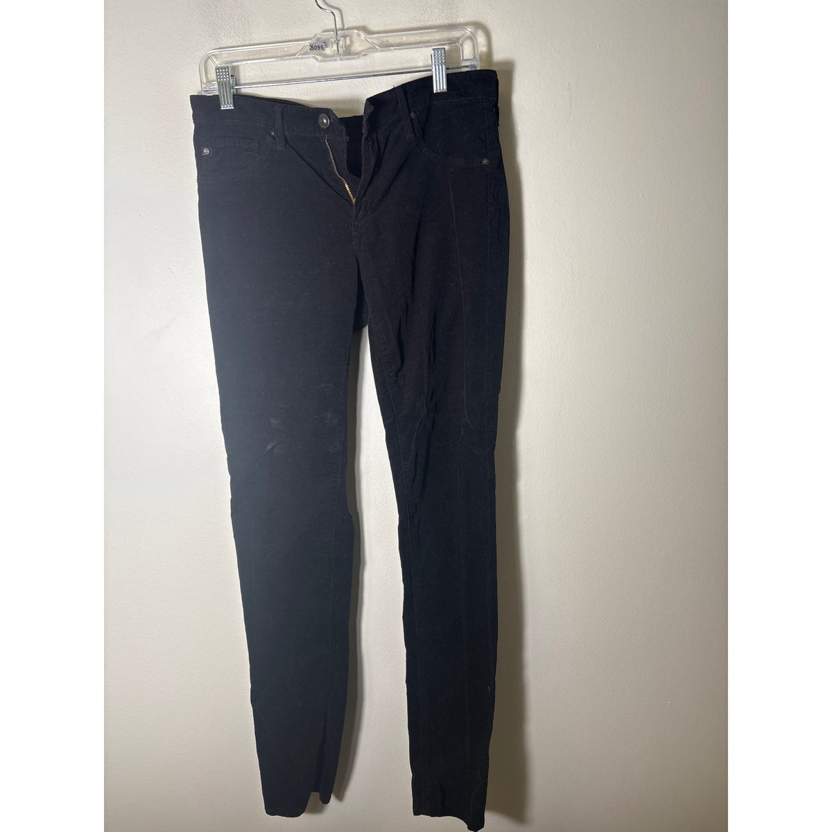 AG the Legging Black Cordoroy Super Skinny Sz 30