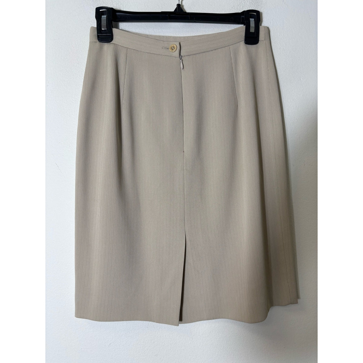 Alex Garfield Garfield and Marks Bone Ribbed Skirt Suit Set Sz 2