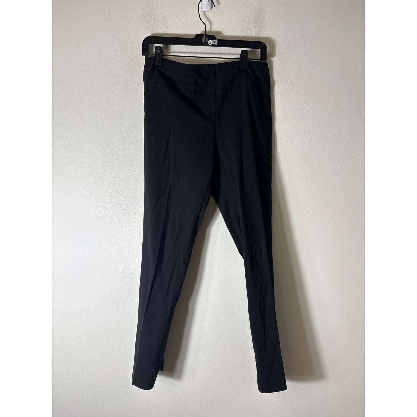 Elliot Lauren Black Pull On Straight Leg Ankle Pants Sz 8
