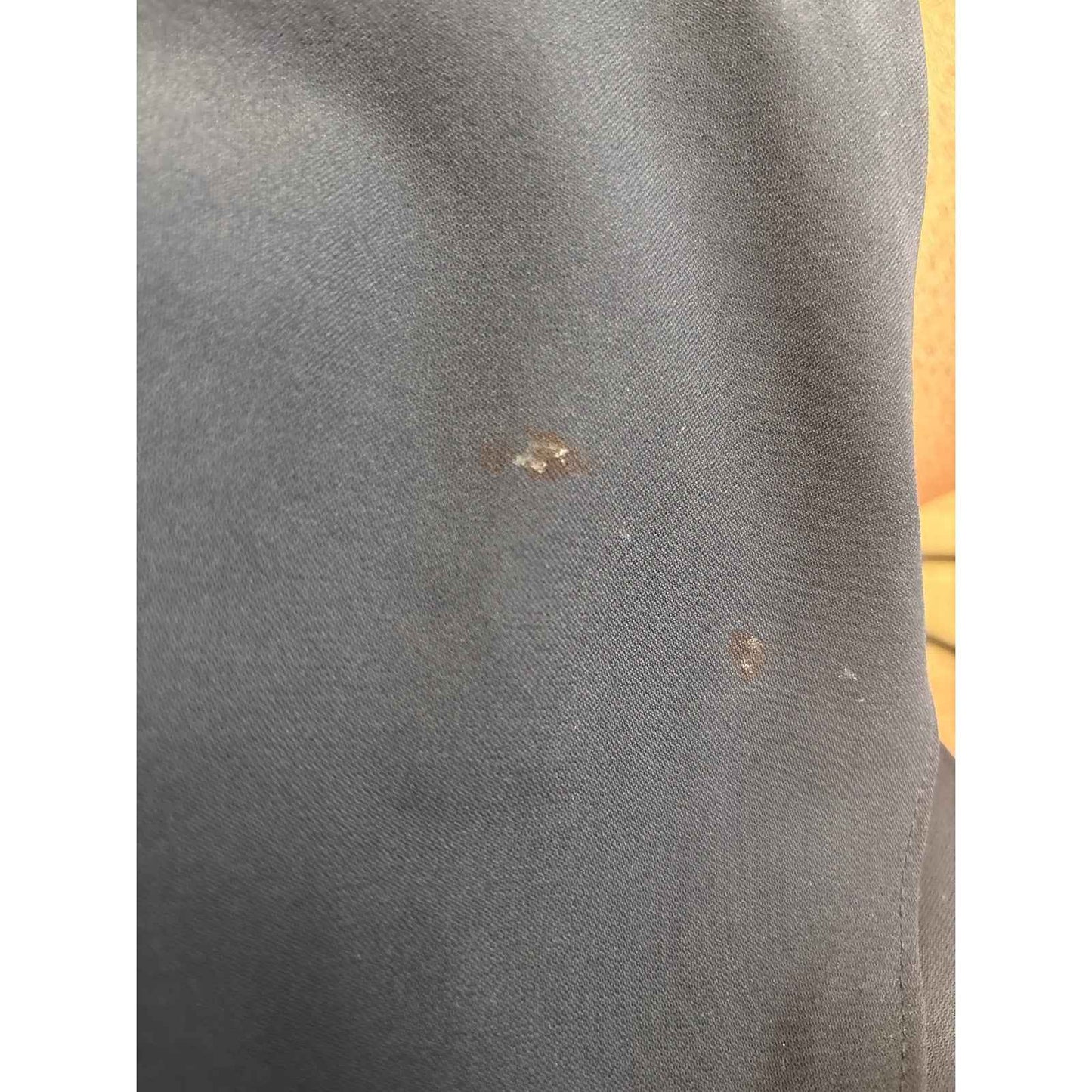 Cinq a Cept Black Sleeveless Button Up Ruched Midi Dress Sz 6