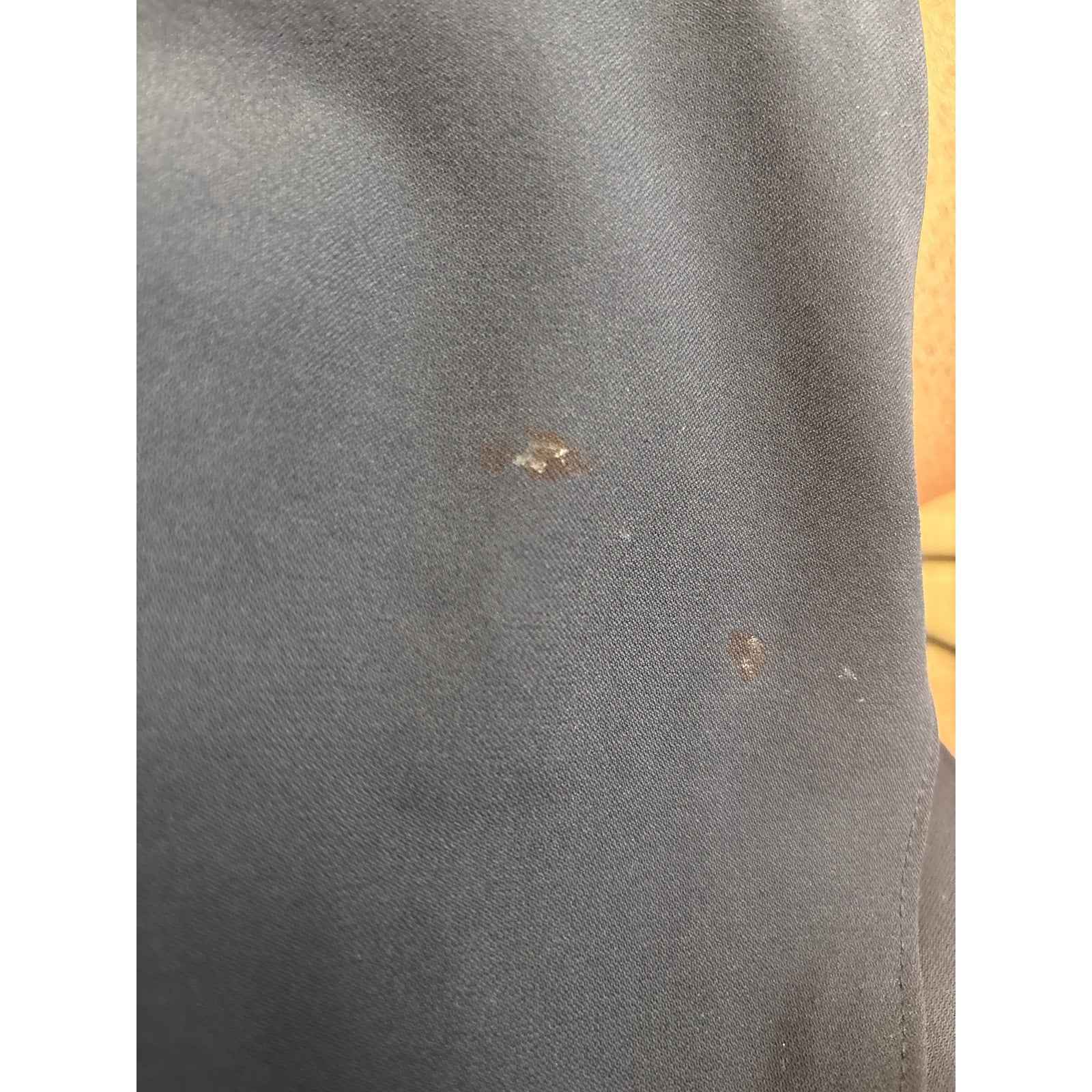 Cinq a Cept Black Sleeveless Button Up Ruched Midi Dress Sz 6