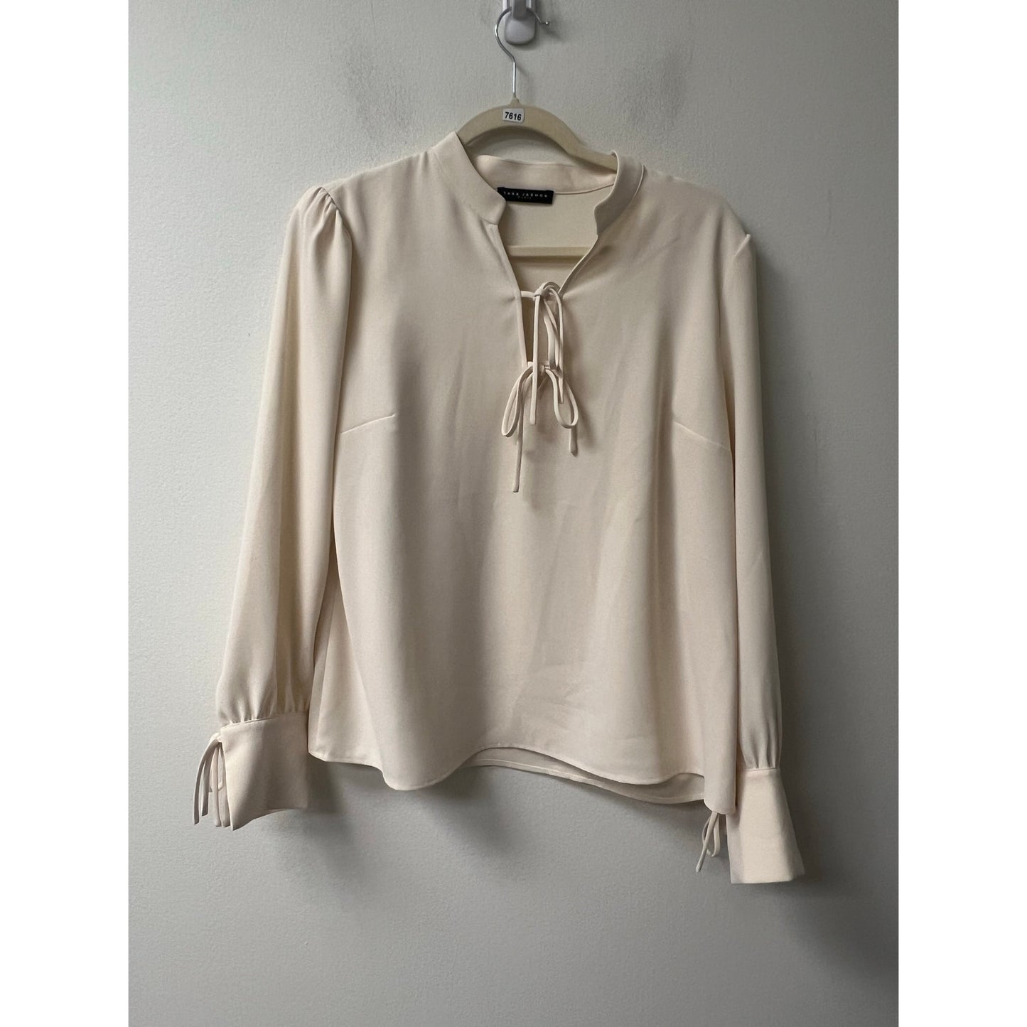 Tara Jarmon Paris Long Sleeve "Toulous" Blouse Sz 42