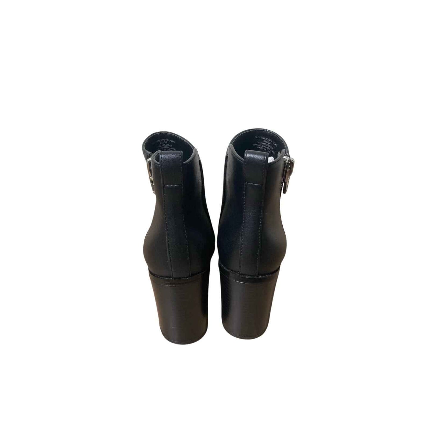 NWOB Katy Perry Black The Zaina Zip Up Bootie Sz 6