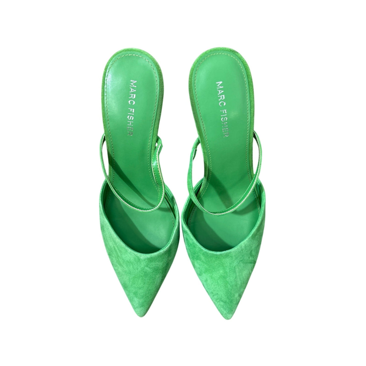 Marc Fisher Green Pointed Toe Heels Sz 9.5