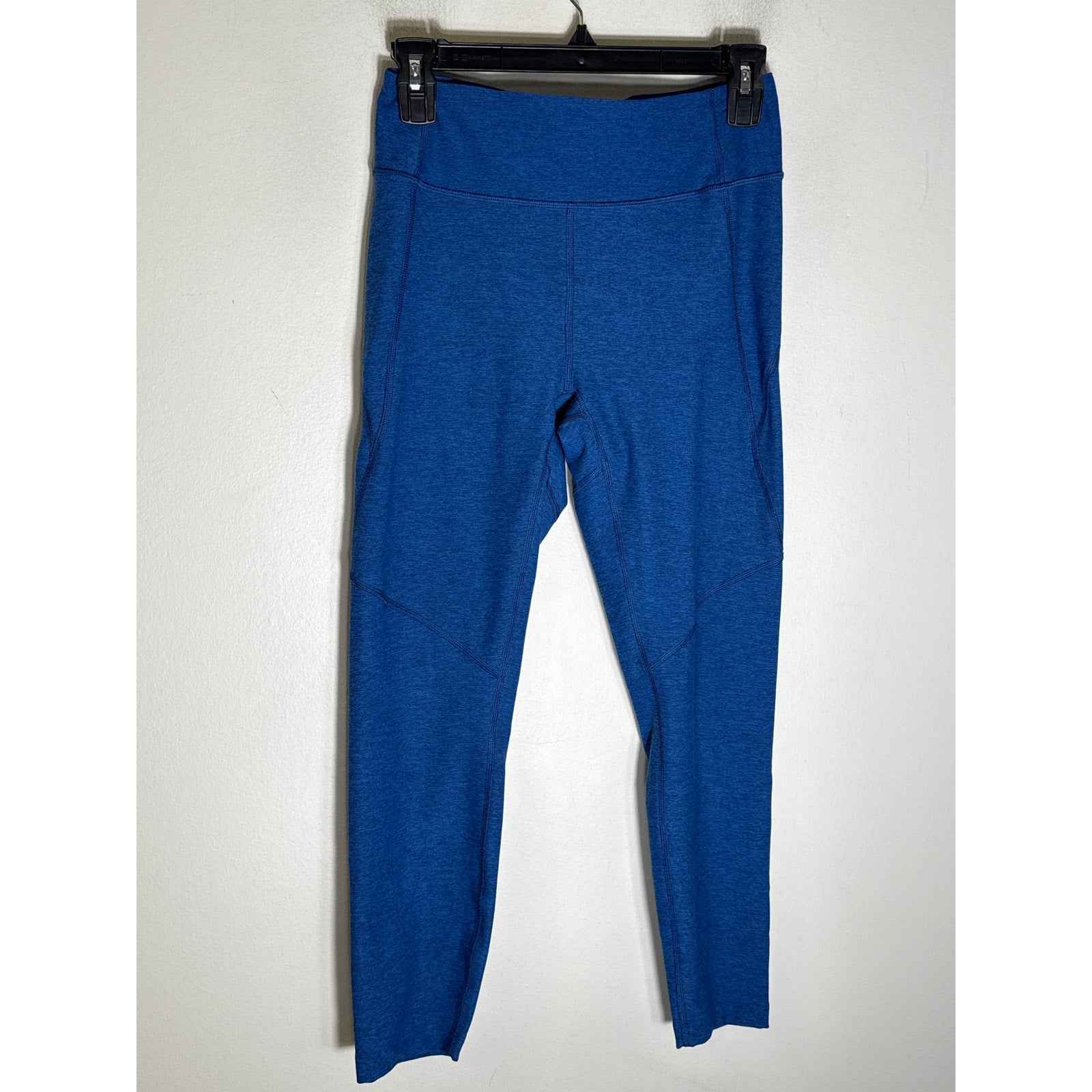 Outdoor Voices Deep Blue Athletic Leggings and Top Set Sz S