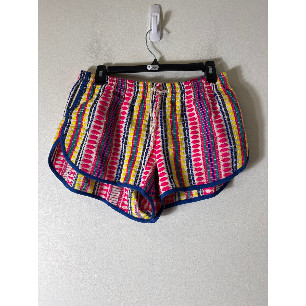 Judith March Colorful Embroidery Shorts Sz L