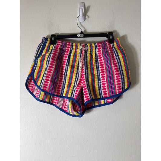 Judith March Colorful Embroidery Shorts Sz L