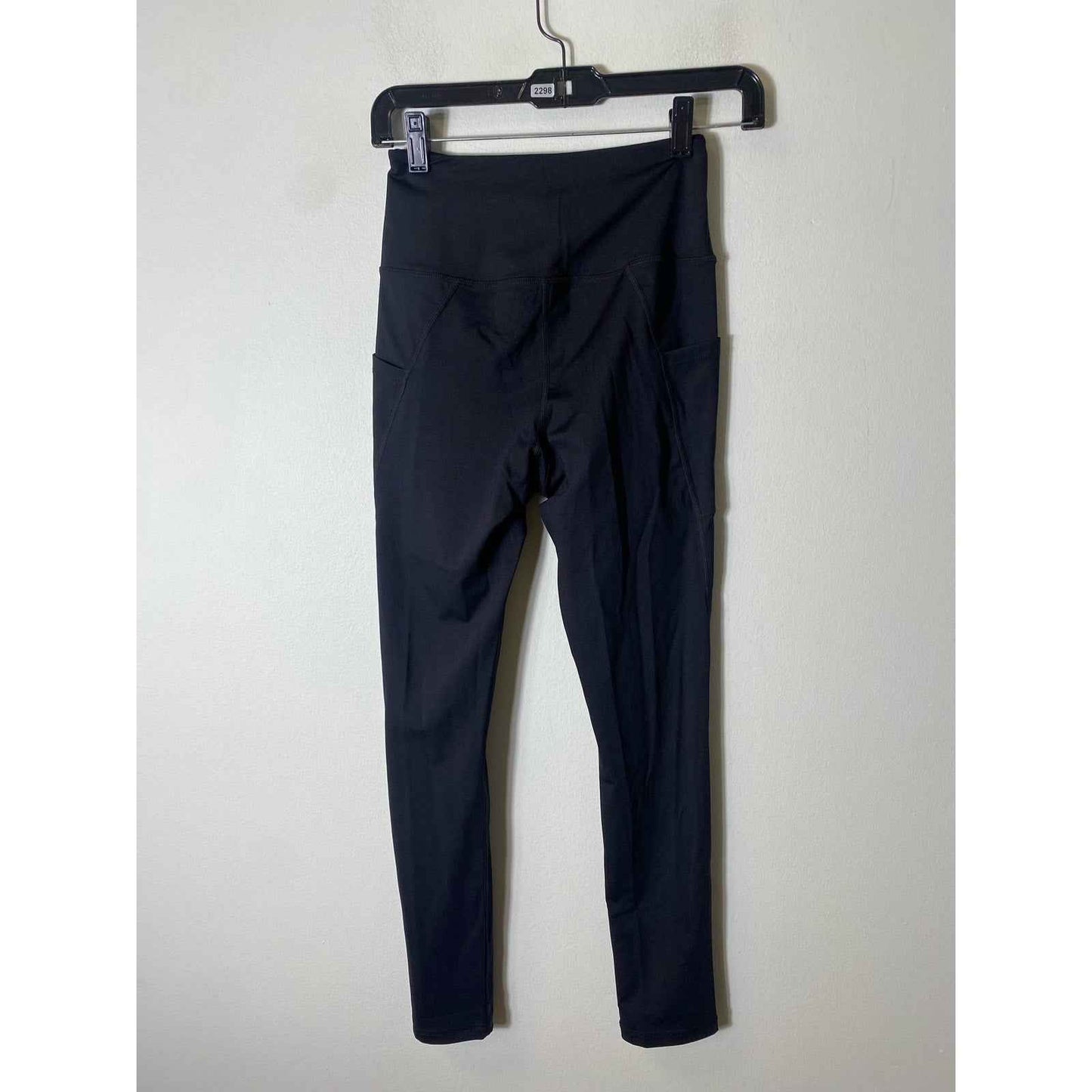 NWOT By Together Black Leggings 2 pockets Sz Sm