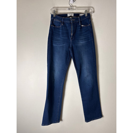 Frame Le High Straight Leg Denim Sz 28
