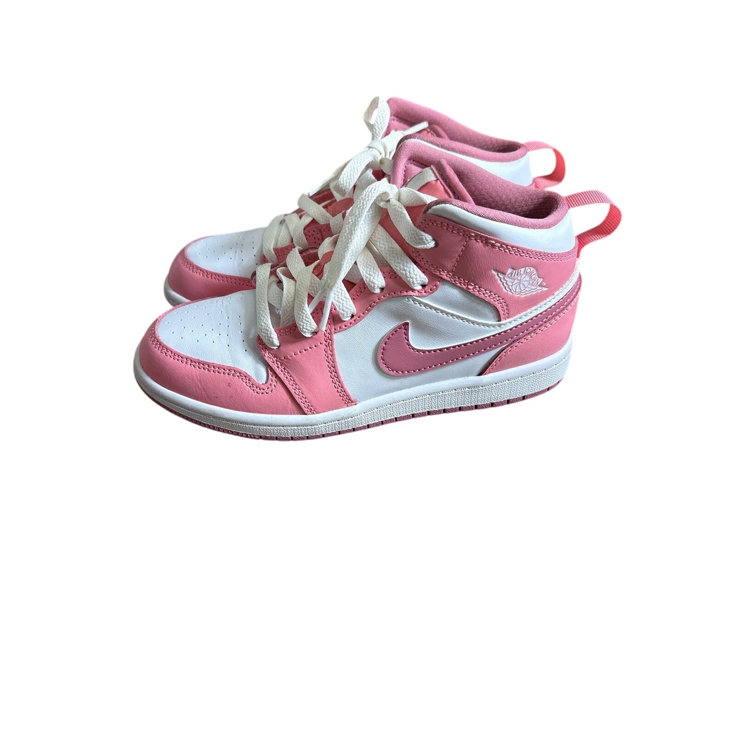 Girls Nike Air Jordan Pink High Tops Sz 2.5