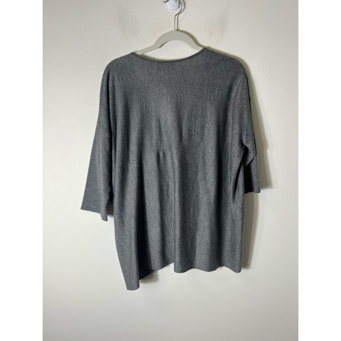 Kerisma Gray Half sleeve V-Neck Sweater Sz S/M
