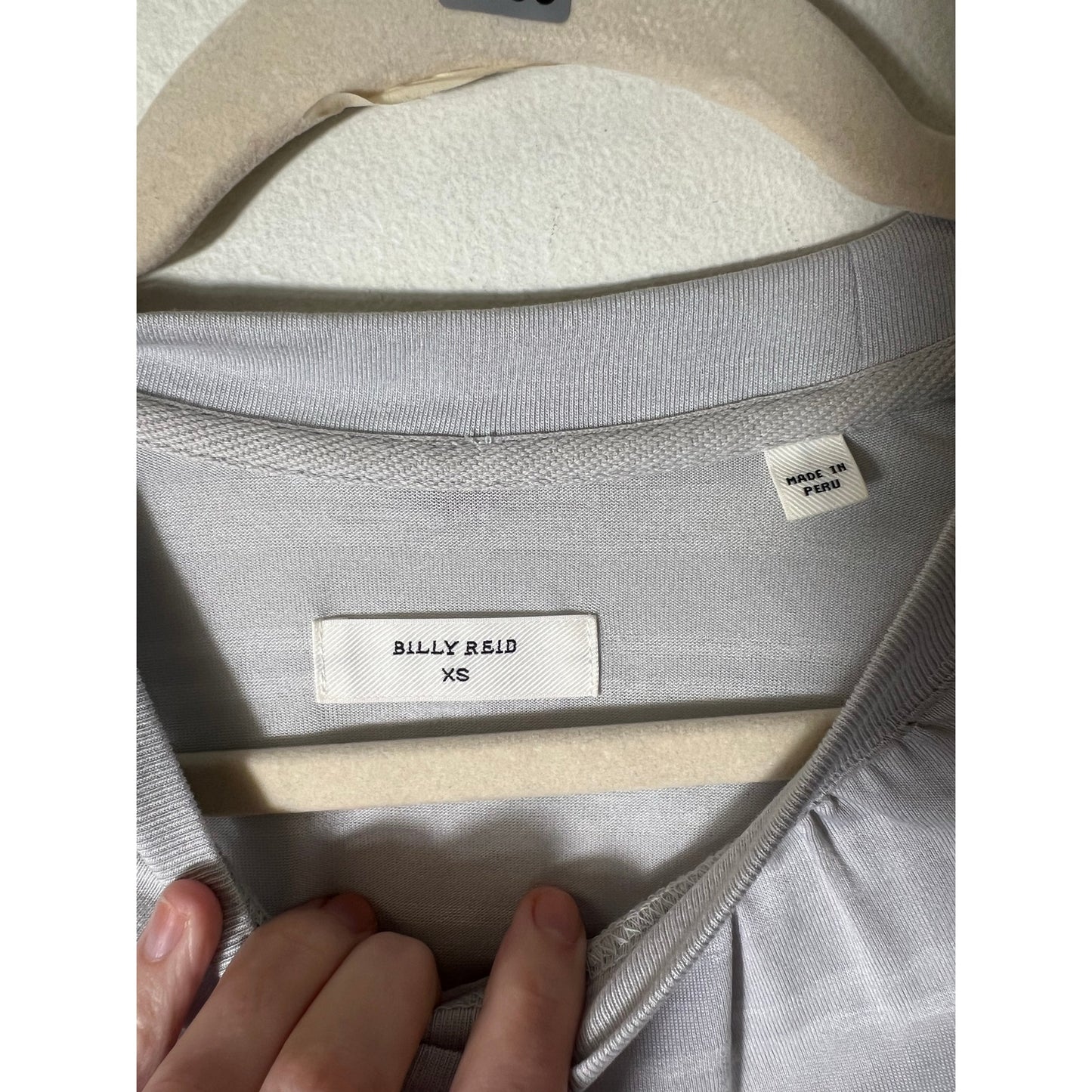 Billy Reid Light Grey Tank Sz XS