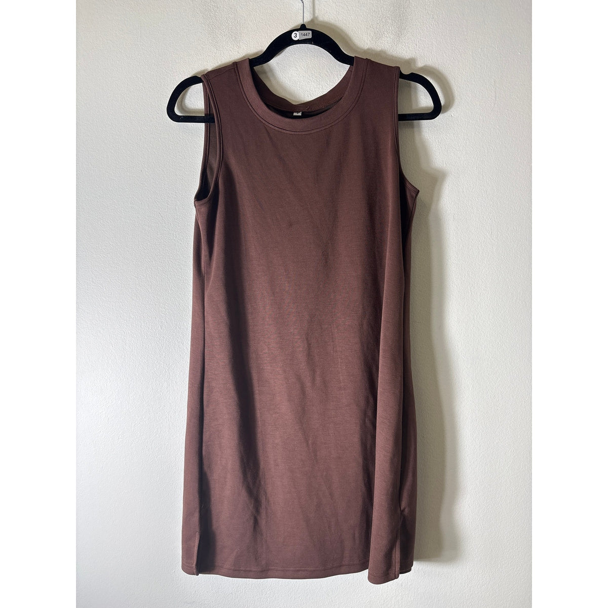 Anrabess Brown Shift Tee Dress Sz S