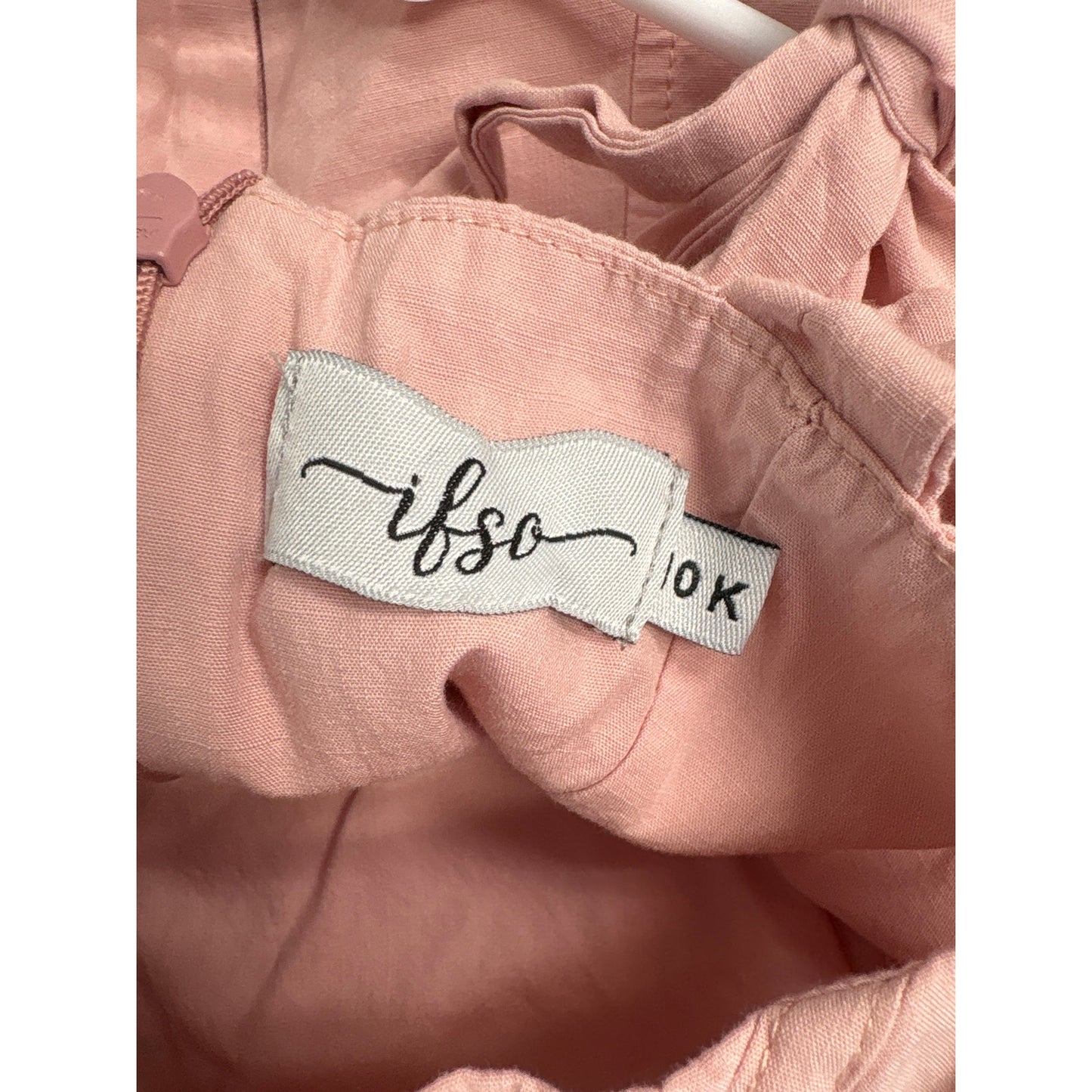Girls Ifso Boutique Brand  Pink Bubble Dress Sz 10K