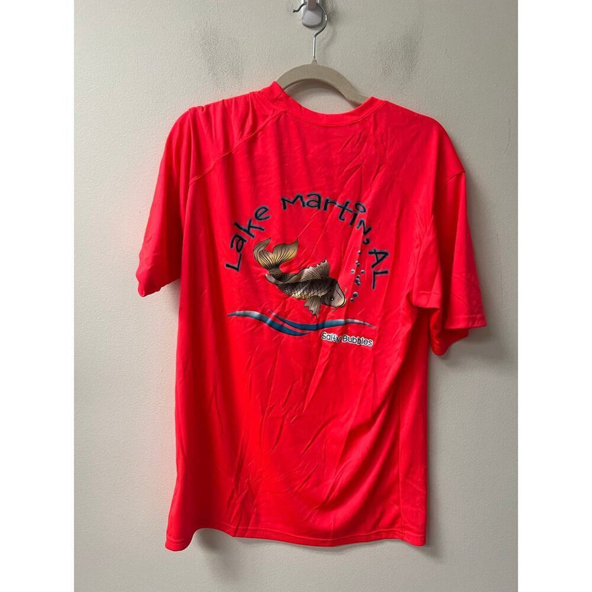 Badger Swim Shirt Lake Martin Neon Orange Size Medium