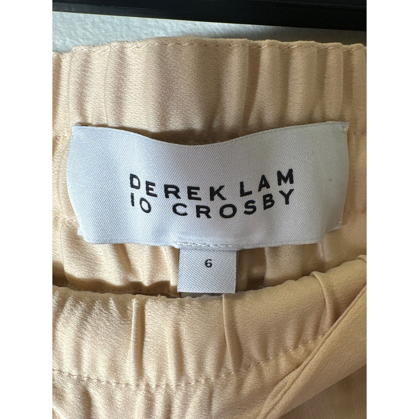 NWT Derek Lam IO Crosby Champagne Pull On Joggers sz 6